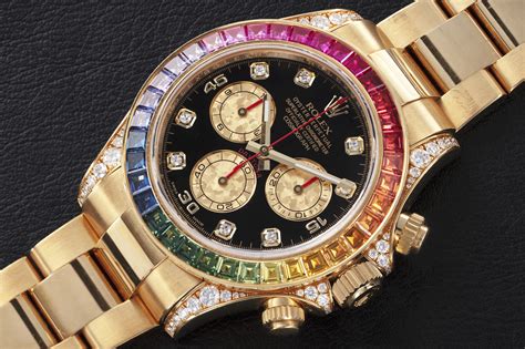 rolex daytona rainbow dial|rolex daytona rainbow retail price.